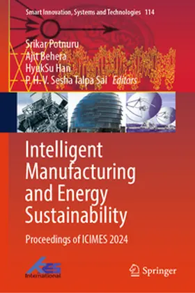 Potnuru / Behera / Han |  Intelligent Manufacturing and Energy Sustainability | eBook | Sack Fachmedien