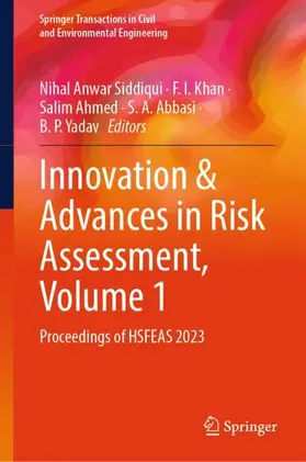 Siddiqui / Khan / Ahmed |  Innovation & Advances in Risk Assessment, Volume 1 | Buch |  Sack Fachmedien