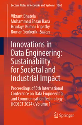 Bhateja / Rana / Tripathy | Innovations in Data Engineering: Sustainability for Societal and Industrial Impact | E-Book | sack.de