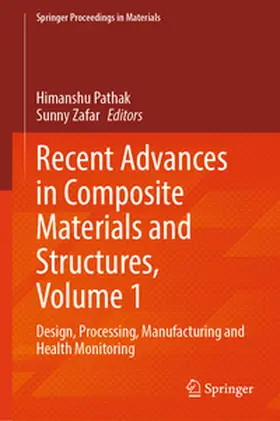 Pathak / Zafar |  Recent Advances in Composite Materials and Structures, Volume 1 | eBook | Sack Fachmedien
