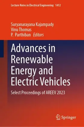 Kajampady / Thomas / Parthiban |  Advances in Renewable Energy and Electric Vehicles | Buch |  Sack Fachmedien