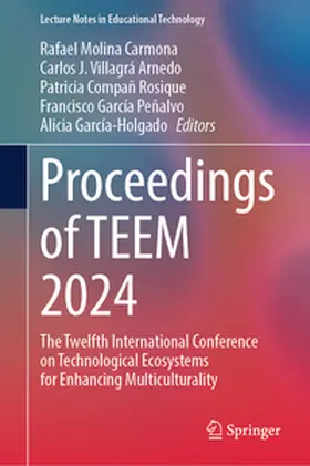 Molina Carmona / Arnedo / Compañ Rosique |  Proceedings of TEEM 2024 | eBook | Sack Fachmedien