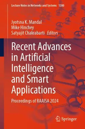 Mandal / Hinchey / Chakrabarti |  Recent Advances in Artificial Intelligence and Smart Applications | Buch |  Sack Fachmedien