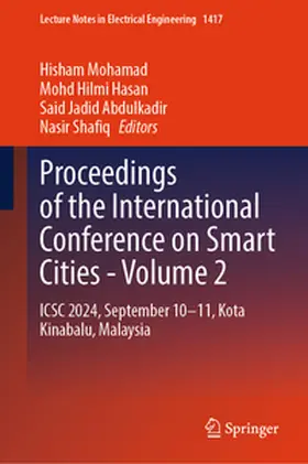 Mohamad / Hasan / Abdulkadir |  Proceedings of the International Conference on Smart Cities - Volume 2 | eBook | Sack Fachmedien