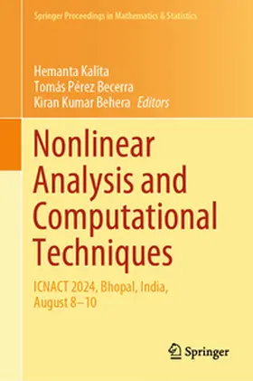 Kalita / Becerra / Behera | Nonlinear Analysis and Computational Techniques | E-Book | sack.de