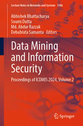 Bhattacharya / Dutta / Razzak | Data Mining and Information Security | E-Book | www2.sack.de