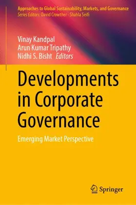 Kandpal / Tripathy / Bisht |  Developments in Corporate Governance | Buch |  Sack Fachmedien