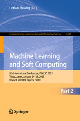 Huang | Machine Learning and Soft Computing | E-Book | www2.sack.de