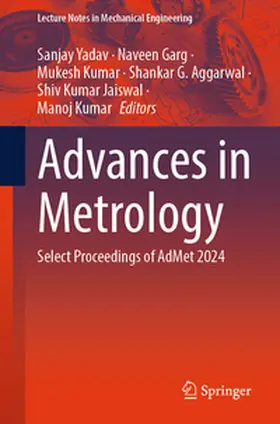 Yadav / Garg / Kumar |  Advances in Metrology | eBook | Sack Fachmedien