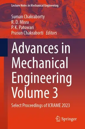Chakraborty / Misra / Patowari | Advances in Mechanical Engineering Volume 3 | Buch | 978-981-966631-7 | sack.de