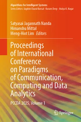 Nanda / Mittal / Lim |  Proceedings of International Conference on Paradigms of Communication, Computing and Data Analytics | eBook | Sack Fachmedien