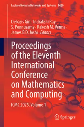 Giri / Ray / Ponnusamy |  Proceedings of the Eleventh International Conference on Mathematics and Computing | eBook | Sack Fachmedien