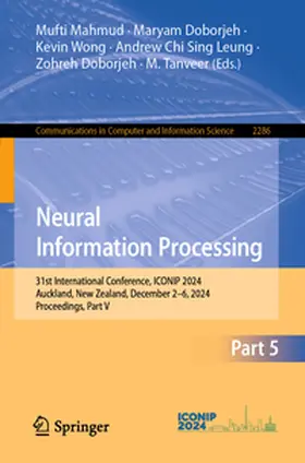 Mahmud / Doborjeh / Wong | Neural Information Processing | E-Book | sack.de