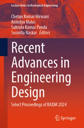 Hirwani / Malas / Panda | Recent Advances in Engineering Design | E-Book | sack.de