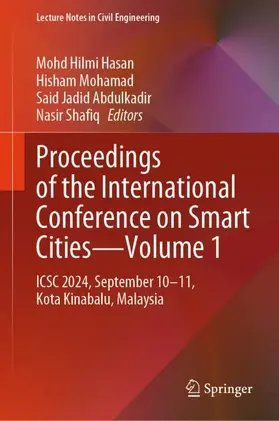 Hasan / Mohamad / Abdulkadir |  Proceedings of the International Conference on Smart Cities—Volume 1 | Buch |  Sack Fachmedien