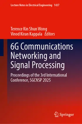 Kin Shun Wong / Kappala |  6G Communications Networking and Signal Processing | eBook | Sack Fachmedien