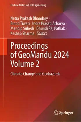 Bhandary / Tiwari / Acharya |  Proceedings of GeoMandu 2024 Volume 2 | Buch |  Sack Fachmedien