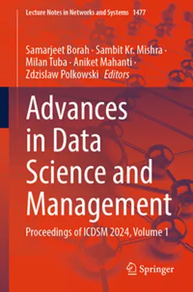 Borah / Mishra / Tuba |  Advances in Data Science and Management | eBook | Sack Fachmedien
