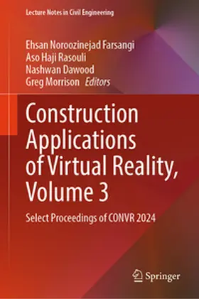 Noroozinejad Farsangi / Rasouli / Dawood |  Construction Applications of Virtual Reality, Volume 3 | eBook | Sack Fachmedien