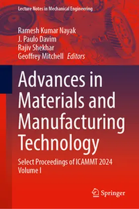 Nayak / Davim / Shekhar |  Advances in Materials and Manufacturing Technology | eBook | Sack Fachmedien