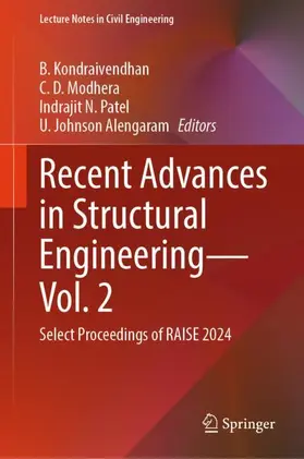 Kondraivendhan / Modhera / Patel |  Recent Advances in Structural Engineering-Vol. 2 | Buch |  Sack Fachmedien