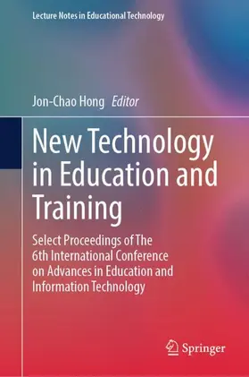 Hong |  New Technology in Education and Training | Buch |  Sack Fachmedien