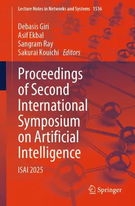 Giri / Ekbal / Ray |  Proceedings of Second International Symposium on Artificial Intelligence | Buch |  Sack Fachmedien
