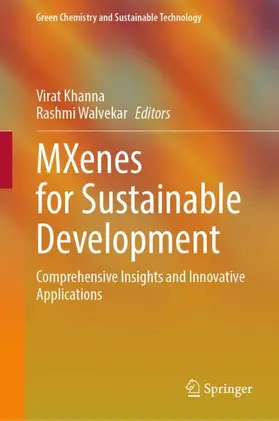 Khanna / Walvekar |  MXenes for Sustainable Development | Buch |  Sack Fachmedien