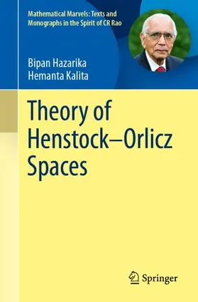 Hazarika / Kalita |  Theory of Henstock-Orlicz Spaces | Buch |  Sack Fachmedien