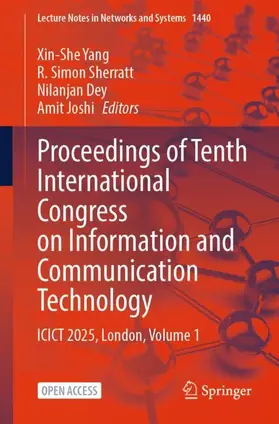 Yang / Sherratt / Dey |  Proceedings of Tenth International Congress on Information and Communication Technology | Buch |  Sack Fachmedien