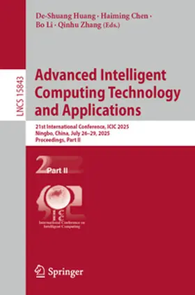 Huang / Chen / Li | Advanced Intelligent Computing Technology and Applications | E-Book | sack.de