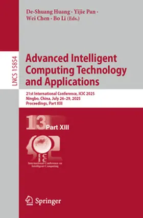 Huang / Pan / Chen |  Advanced Intelligent Computing Technology and Applications | eBook | Sack Fachmedien