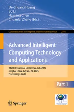 Huang / Li / Chen | Advanced Intelligent Computing Technology and Applications | E-Book | www2.sack.de