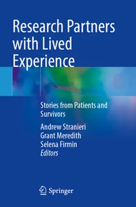 Stranieri / Meredith / Firmin |  Research Partners with Lived Experience | Buch |  Sack Fachmedien