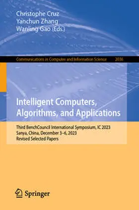 Cruz / Zhang / Gao | Intelligent Computers, Algorithms, and Applications | E-Book | www2.sack.de