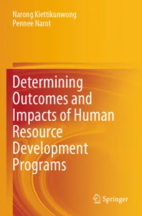Narot / Kiettikunwong |  Determining Outcomes and Impacts of Human Resource Development Programs | Buch |  Sack Fachmedien