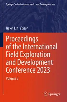 Lin |  Proceedings of the International Field Exploration and Development Conference 2023 | Buch |  Sack Fachmedien