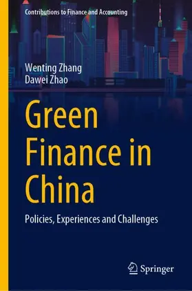 Zhao / Zhang |  Green Finance in China | Buch |  Sack Fachmedien