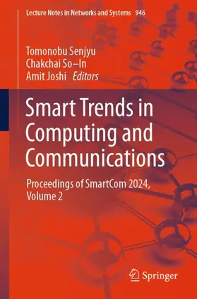 Senjyu / Joshi / So–In |  Smart Trends in Computing and Communications | Buch |  Sack Fachmedien