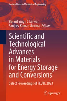 Sikarwar / Sharma |  Scientific and Technological Advances in Materials for Energy Storage and Conversions | eBook | Sack Fachmedien