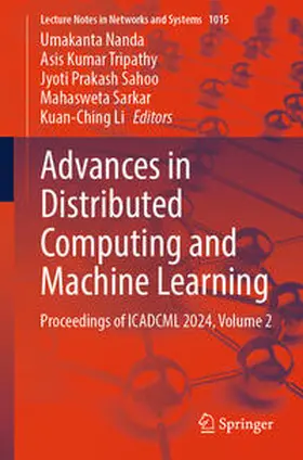 Nanda / Tripathy / Sahoo | Advances in Distributed Computing and Machine Learning | E-Book | sack.de