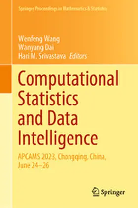 Wang / Dai / Srivastava |  Computational Statistics and Data Intelligence | eBook | Sack Fachmedien