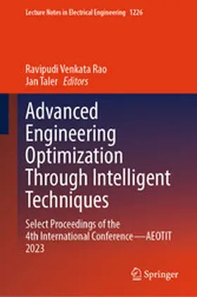 Venkata Rao / Taler | Advanced Engineering Optimization Through Intelligent Techniques | E-Book | sack.de