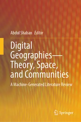 Shaban | Digital Geographies—Theory, Space, and Communities | E-Book | sack.de