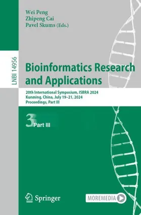 Peng / Cai / Skums |  Bioinformatics Research and Applications | Buch |  Sack Fachmedien