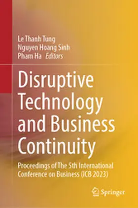 Tung / Sinh / Ha |  Disruptive Technology and Business Continuity | eBook | Sack Fachmedien