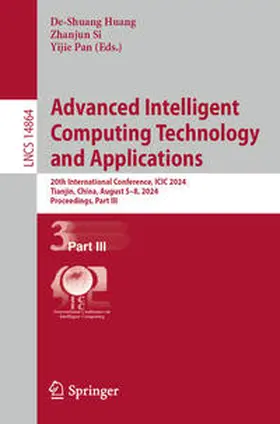 Huang / Si / Pan |  Advanced Intelligent Computing Technology and Applications | eBook | Sack Fachmedien