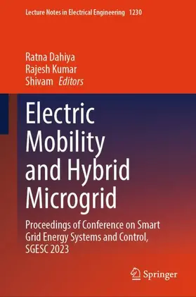 Dahiya / Shivam / Kumar |  Electric Mobility and Hybrid Microgrid | Buch |  Sack Fachmedien