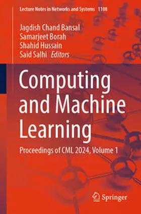 Bansal / Borah / Hussain | Computing and Machine Learning | E-Book | sack.de