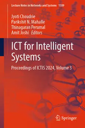 Choudrie / Mahalle / Perumal | ICT for Intelligent Systems | E-Book | sack.de